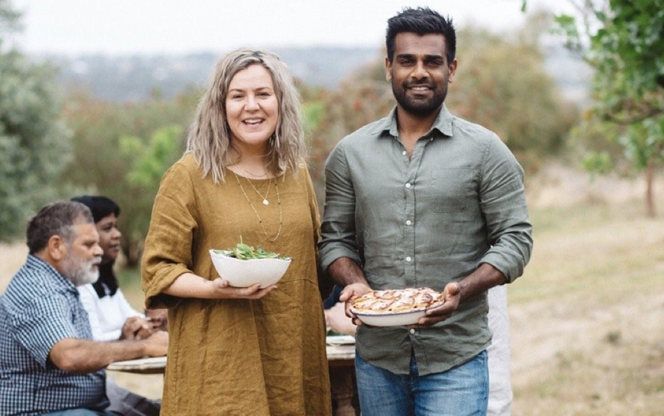 Damien Coulthard and Rebecca Sullivan